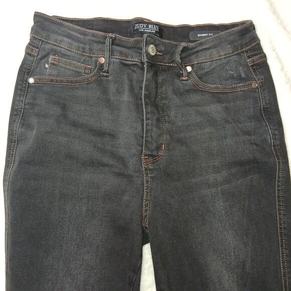 Judy Blue Jeans Size 29 Black Skinny Fit Everyday Wear Comfortable Pre-owned - Picture 8 of 16